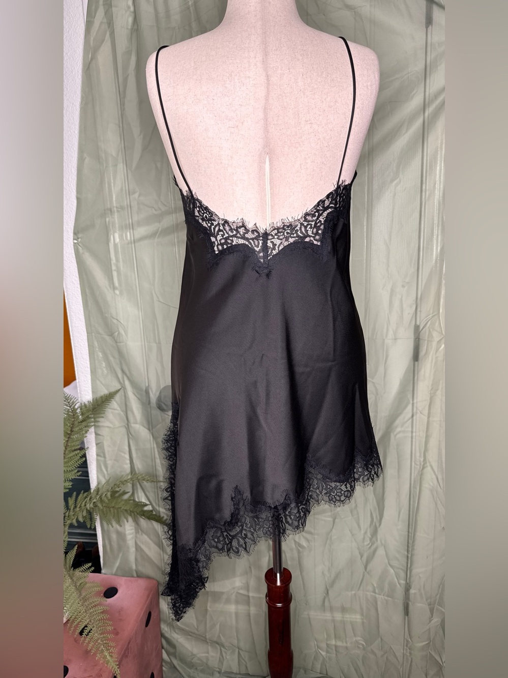 Zara ZW Collection Asymmetric Lace Dress - Picture 5 of 6